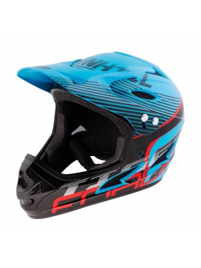KACIGA FORCE TIGER DOWNHILL crveno-crno-plava