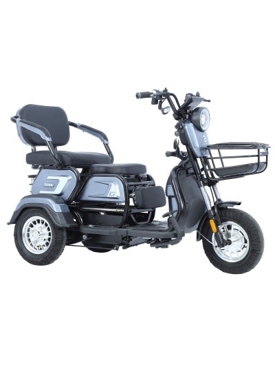 Električni tricikl 14" TITAN 250W 48V/20Ah siva