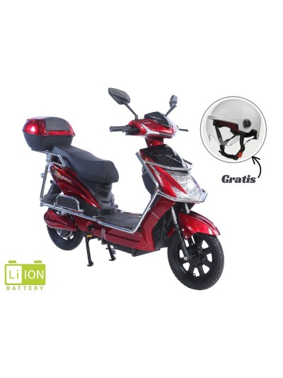 Električni bicikl 16 " PHANTOM 250W 60V/33Ah LITHIUM crvena