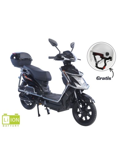Električni bicikl 16 " PHANTOM 250W 60V/33Ah LITHIUM crna