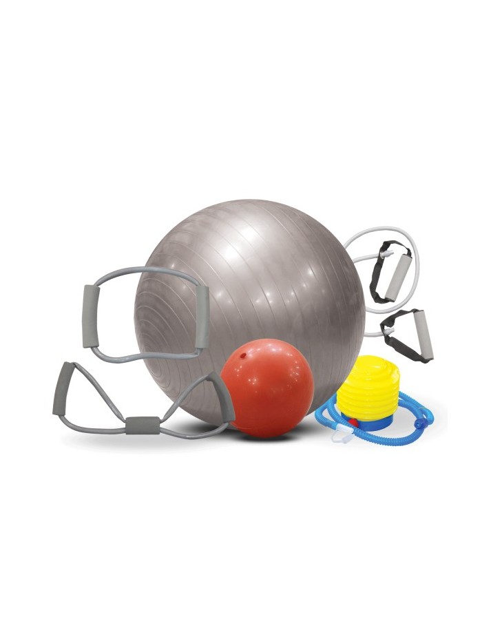 Trening set sa pilates loptom 65 cm