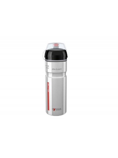 Bidon Elite Alu Syssa silver mat 750ml