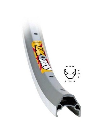 Felna 26" (559) Rigida Zac 2000 Silver