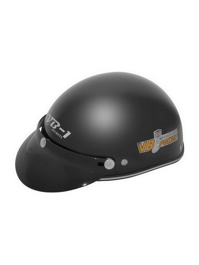 Kaciga Retro VB-1 crna