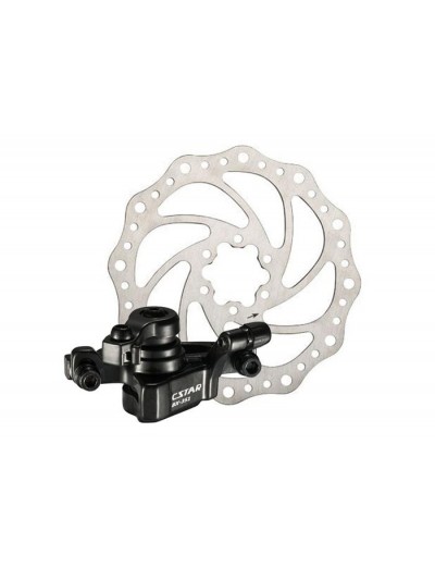 Mehanička disk kočnica C-Star BX-351 prednja i zadnja + rotori 160mm