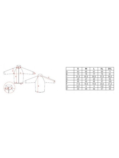 Jakna/windstoper FORCE X72 Jakna/windstoper FORCE X72