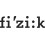 fizik